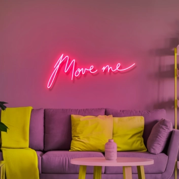 Move Me: Vibrant Neon Art to Energize Your Space