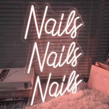 Nails Nails Nails: Glow Up Your Salon Space with Neon