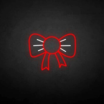 marry christmas-bowknot&#39; neon sign