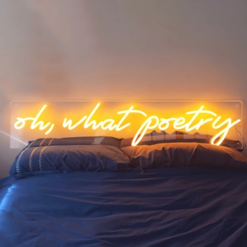 Oh What Poetry: Illuminate Your Space with Artistic Expression!