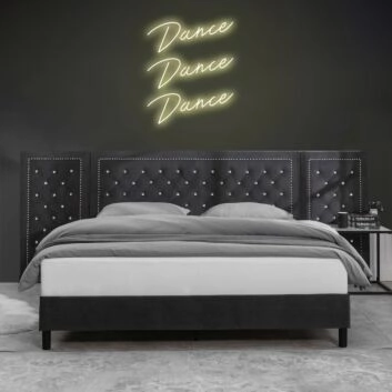 &#39;Dance Dance Dance&#39; neon sign