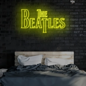 The Beatles Neon Sign: Light Up Your Space with Timeless Musical Vibes
