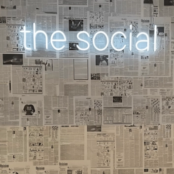 The Social Neon Sign: Light Up Your Connections with Vibrant Neon