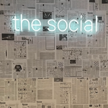 The Social Neon Sign: Light Up Your Connections with Vibrant Neon