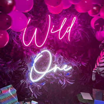 Wild One Neon Sign: Embrace Adventure with Neon Glow