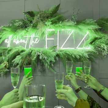 All About The Fizz: Add Sparkle to Your Space with Neon Glow