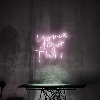You Have Got This: Illuminate Your Space with Confidence and Neon Glow