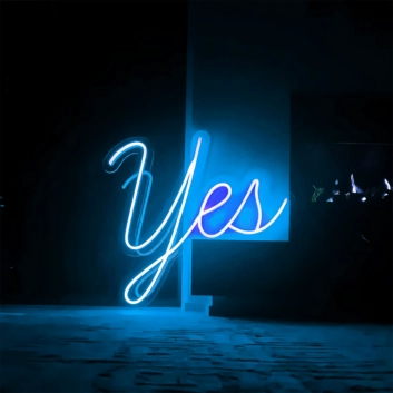 Yes You Can Do it: Illuminate Your Space with Neon Motivation