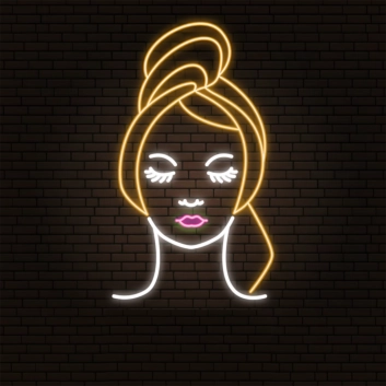 Beauty Center Business: Illuminate Your Space with Neon Beauty