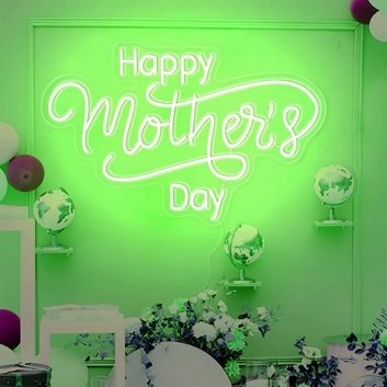 Happy Mother&#039;s Day: Illuminate Your Space with Neon Love