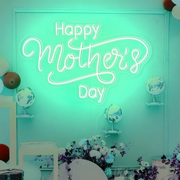 Happy Mother's Day: Illuminate Your Space with Neon Love