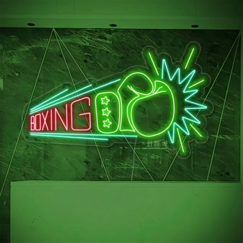 Customize Boxing Glove: Add Neon Sportiness to Your Space