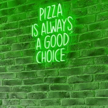 Pizza Is Always A Good Choice: Light Up Your Space with Neon Flavor