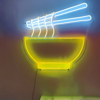 Ramen: Light Up Your Space with Neon Flavor