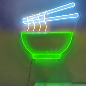 Ramen: Light Up Your Space with Neon Flavor
