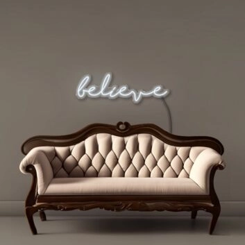 Believe Led Neon Signs