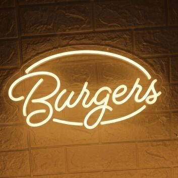 Burgers Led Neon Signs