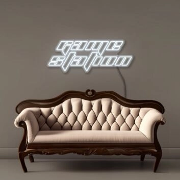 Game Station Led Neon Signs