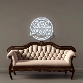 Girl Power Led Neon Signs