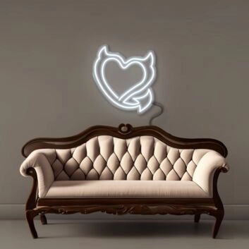 Heart Devil Neon Signs