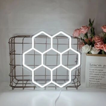Honey Comb Neon Signs