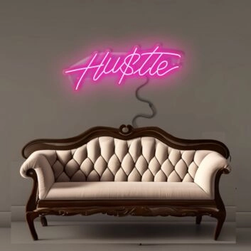 HUSTLE Led Neon Signs