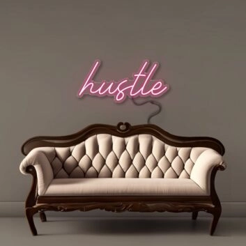 Hustle Neon Signs