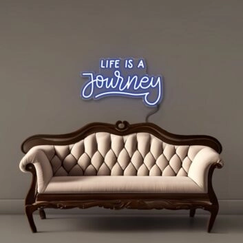 Life is a Journey Led Neon