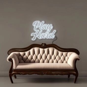 Play Hard Led Neon Signs