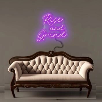 Rise and Grind Led Neon