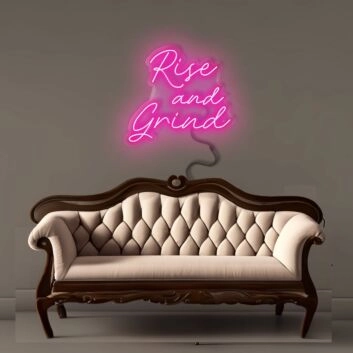 Rise and Grind Led Neon