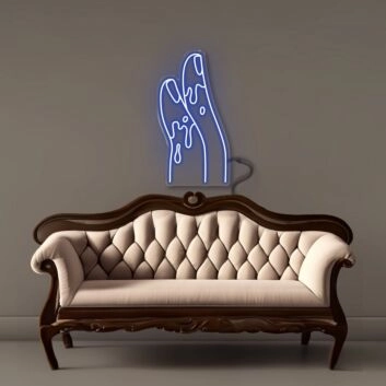Wet Fingers Led Neon Signs