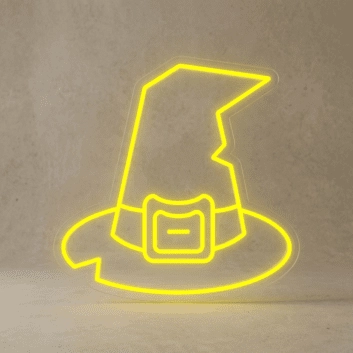 Wizard Hat Neon Signs