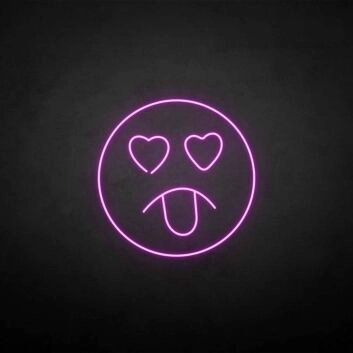 &#39;Stick your tongue out&#39; neon sign