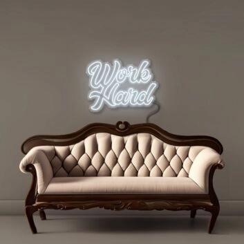 Work Hard Led Neon