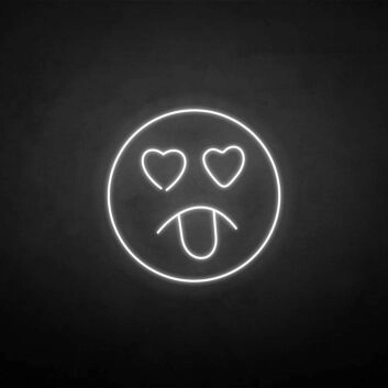 &#39;Stick your tongue out&#39; neon sign
