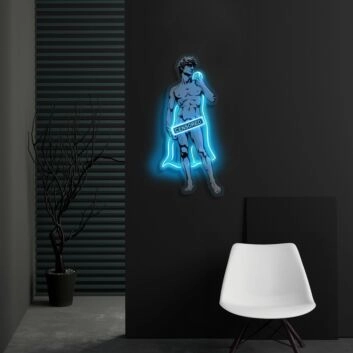 Shameless David Neon X Acrylic Artwork