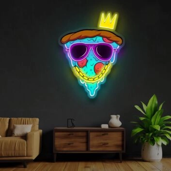 Pizza Swag Neon Sign X Acrylic Artwork