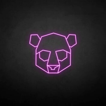 The Bear Head Neon Sign