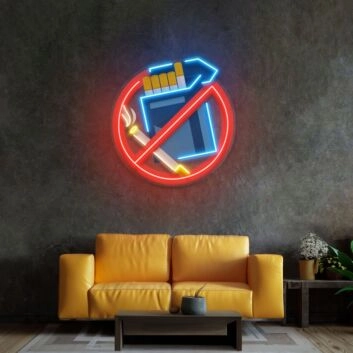 No Smoke Led Neon Sign Light Pop Art