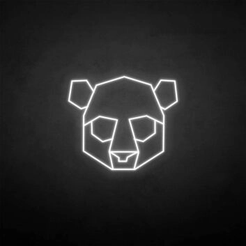 The Bear Head Neon Sign