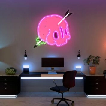 Geskulled Led Neon Acrylic Artwork