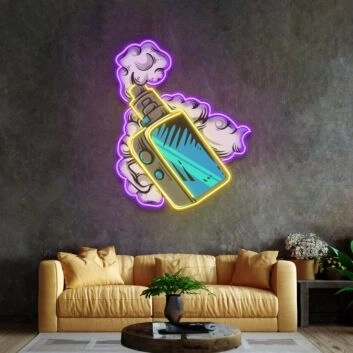 Bottle Bong Led Neon Sign Light Pop Art