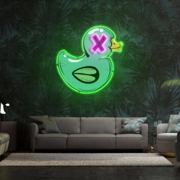 Bad Duck Led Neon Acrylic Artwork