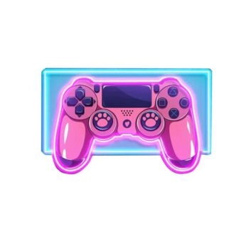 Gamer&#039;s Controller Led Neon Sign Light Pop Art