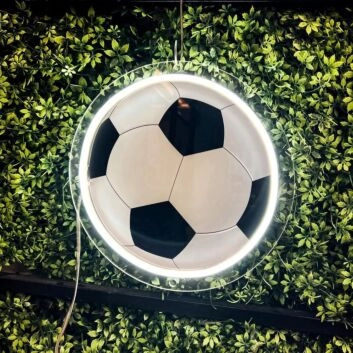 Soccer Goal Led Neon Sign Light Pop Art
