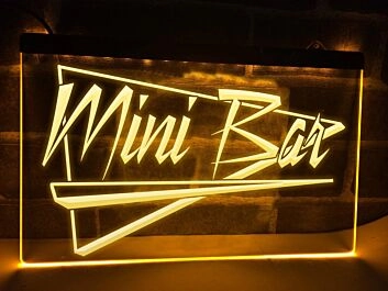 Mini Bar Hanging Neon Sign