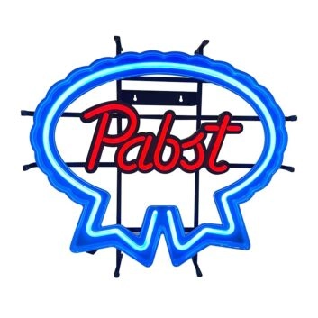 &quot;Pabjt&quot; Bar Iron Frame Neon Sign