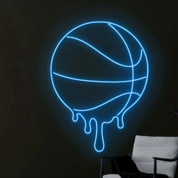 Basketball Shape 1 Neon Sign