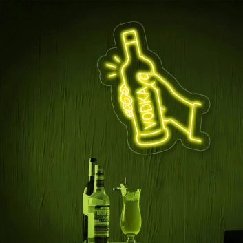 Customize Intense VODKA Drinking Neon Sign